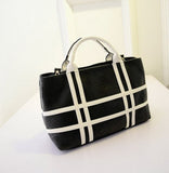 Black N White Hand Bag