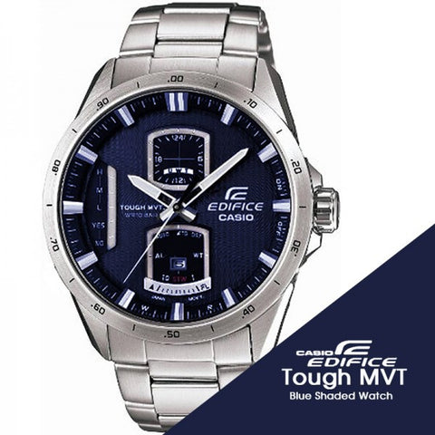 Casio Edifice Tough MVT Blue Shaded Watch