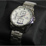 Casio Edifice Tough MVT White Dialer Watch