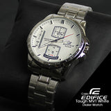 Casio Edifice Tough MVT White Dialer Watch