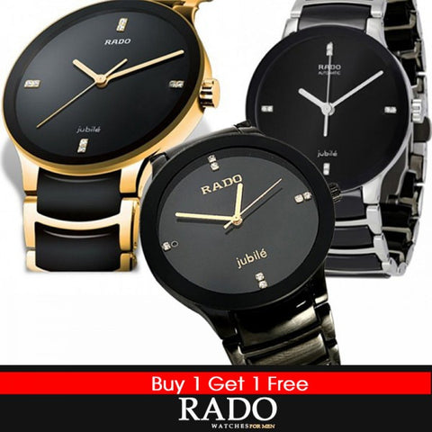 Buy 1 Get 1 Free RADO Watch For Men
