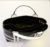 Black N White Hand Bag